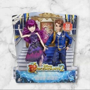 Disney Descendants 2 Royal Cotillion Couple Mal & Ben Dolls Hasbro 2017 NIB